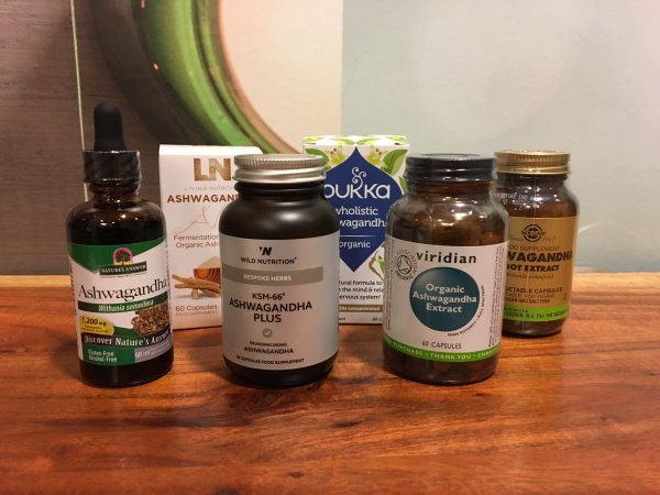 Different forms and brands of Ashwagandha Ashwagandha