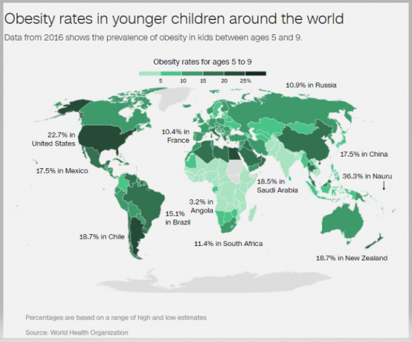 obesity map