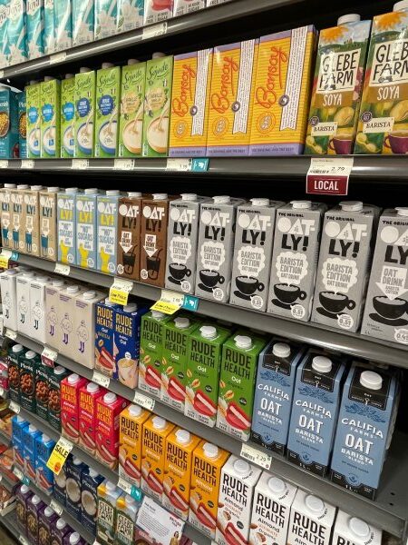 Vegan milks Vegan milks