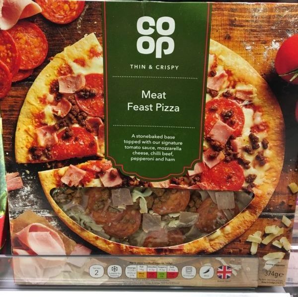 Pizza meat feast