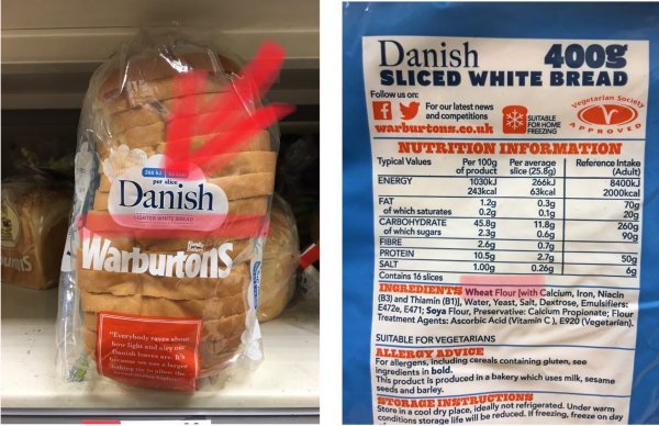 White bread
